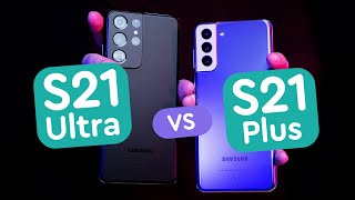 Samsung S21 Plus vs S21 Ultra Обзор и сравнение - Что лучше?