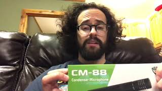 Video thumbnail for Gear Profile: NADY CM-88 Condenser Microphone UNBOXING by John Budnik Band