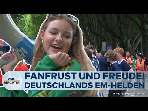 EM 2024: "Chaos bei Transport" ABER Fans fühlen sich »pudelwohl« So läuft der Einlass ins Stadion ab