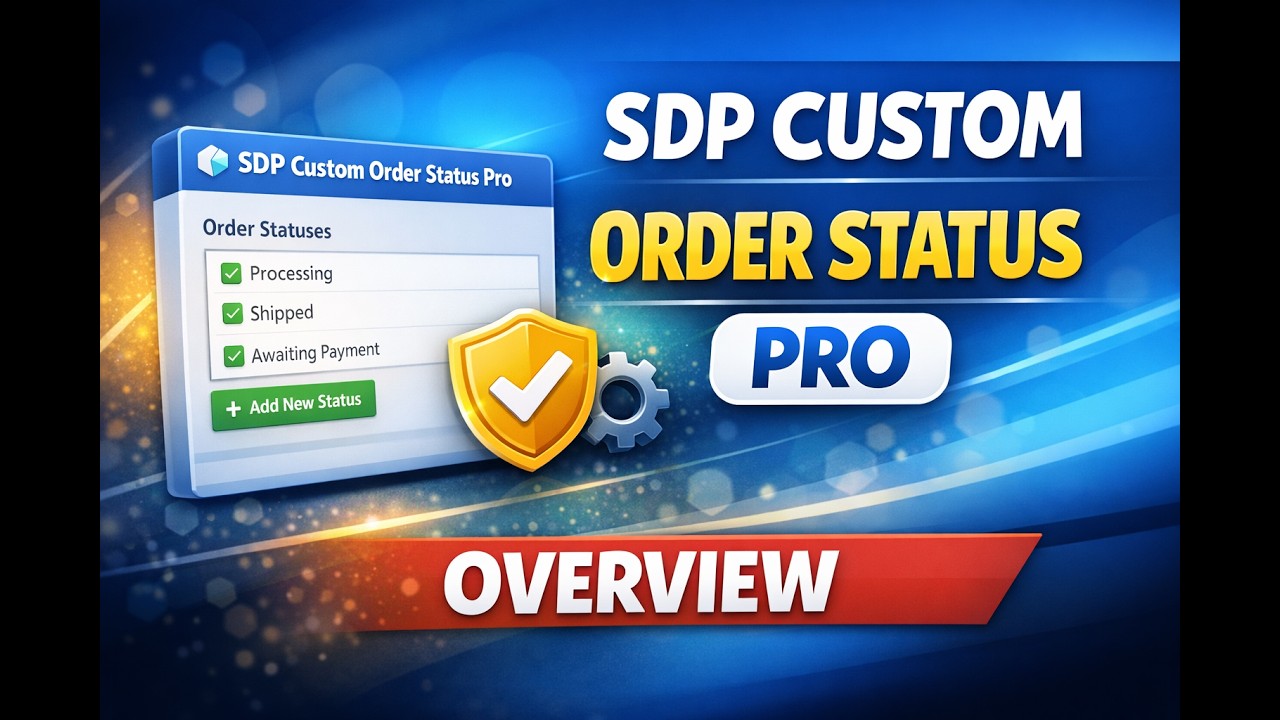SDP Custom Order Status Pro Overview – Automate WooCommerce Orders Easily