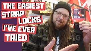 Video thumbnail for D'Addario Auto Lock Strap Demo by Greg Talks Guitars