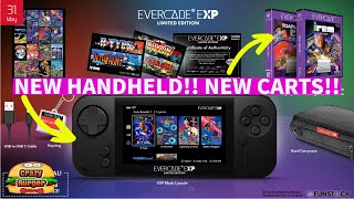 NEW Handheld - Evercade EXP Plus 2 New Carts Announced!!