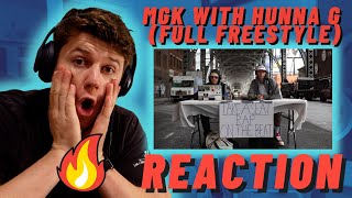 MGK with Hunna G (Full Freestyle) - IRISH REACTION