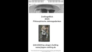 Kalender 2025 ZwillingsBlick - Philosophische Jahresgedanken