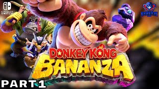 Donkey Kong Bananza Gameplay Walkthrough Part 1- INTRO (FULL GAME)