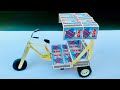 How To Make Matchbox TUK TUK Rickshaw At Home DIY Cargo Auto Rickshaw How To Make Matchbox JCB