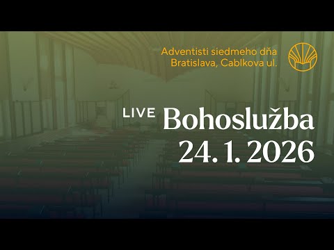 🔴 Bohoslužba 24. 1. 2026 • Pavel Moudrý – Sme slobodní?