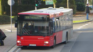 preview picture of video '[Sound] Bus MAN NÜ 263 (D-BV 227) der Busverkehr Rheinland GmbH, Düsseldorf'