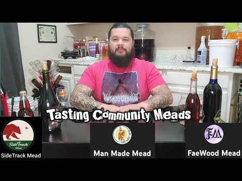 Tasting Community Members Meads
