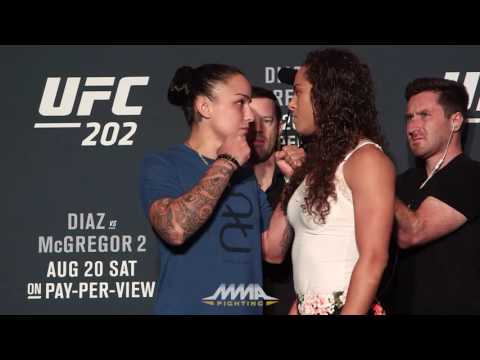 UFC 202 Media Day Staredowns