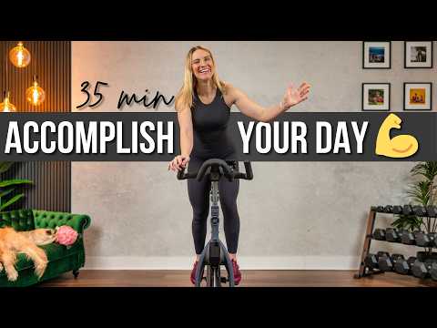 35 min ACCOMPLISHED HIIT Indoor Cycling Workout