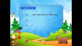 English Grammar Lesson: Prepositions