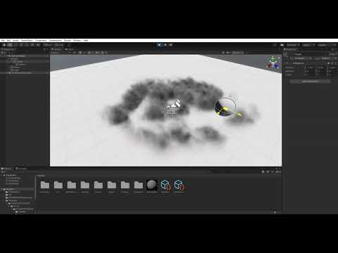 Interactive Fog VFX Graph - Unity