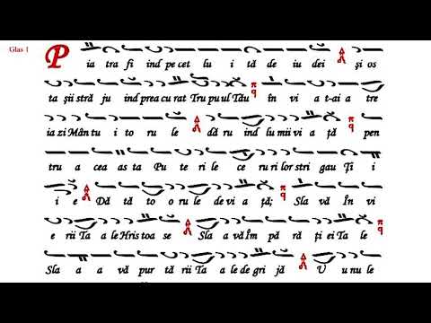 Serie BYZANTHINA | TROPARELE ÎNVIERII / TROPARION DELLA RESURREZIONE - Glas / Tono 1