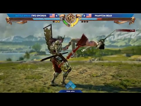 EVO 2019 SOULCALIBUR VI POOLS (BATTLE BREAK TWO SWORDS) vs (PHANTOM BEAR)