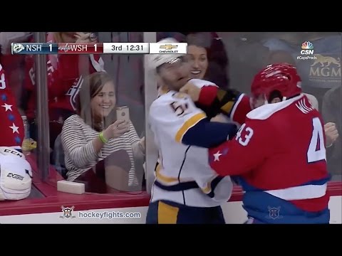 Austin Watson vs Tom Wilson