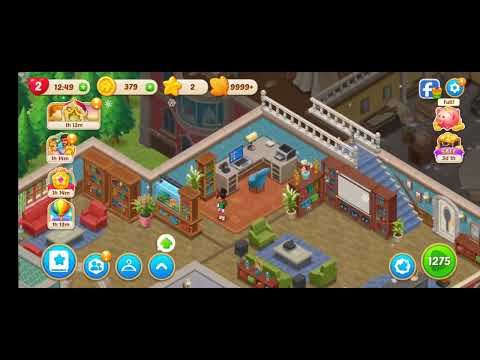 Matchington Mansion Level 1275 - Quick tour of our progress so far