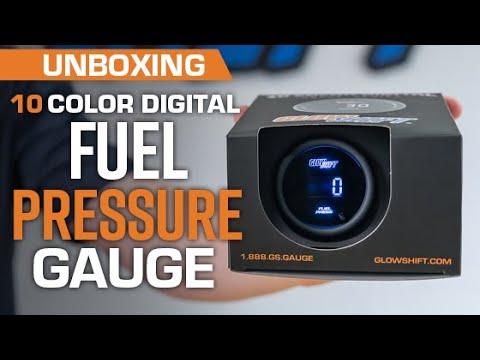 Unboxing | GlowShift 10 Color Digital Series Fuel Pressure Gauge for Cars and Trucks