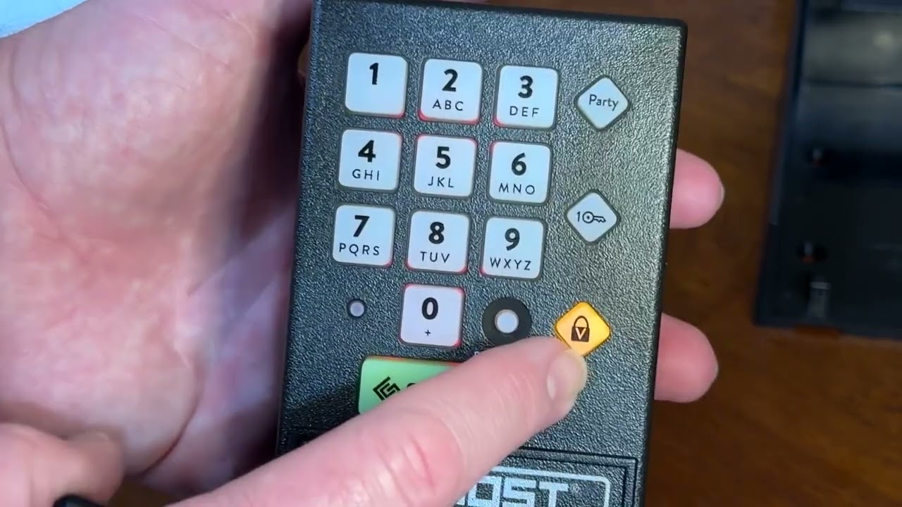 Ghost controls automatic gate keypad program and reset install
