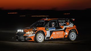 Rally Barbórka 2019 - Chwietczuk / Hinz - Skoda Fabia R5 evo