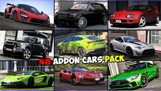 How to Install 48 Real Cars Pack in GTA 5 (2025) | Add Real Life Cars Easily in GTA 5!