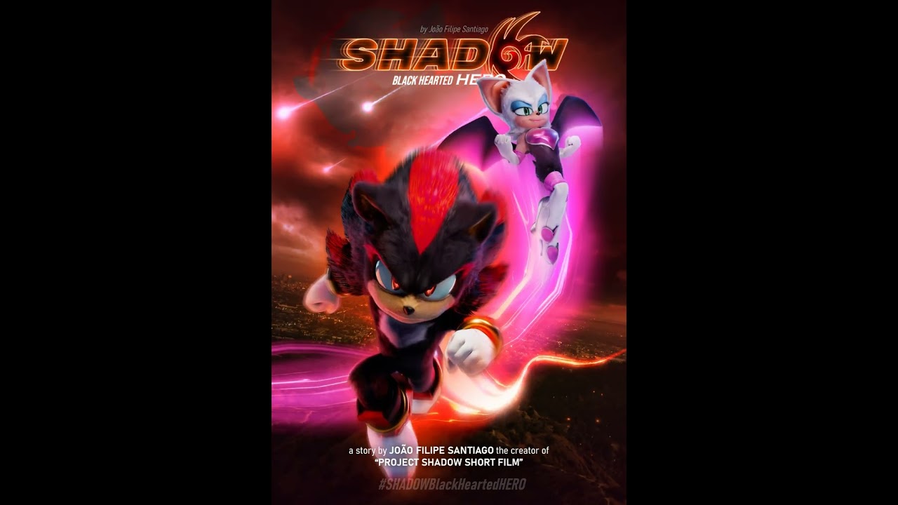 SHADOW: Black Hearted Hero FULL POSTER - #SHADOWBlackHeartedHERO #ProjectShadow #Shadow #Rouge