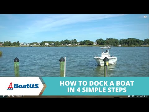 How To Dock In 4 Simple Steps | BoatUS