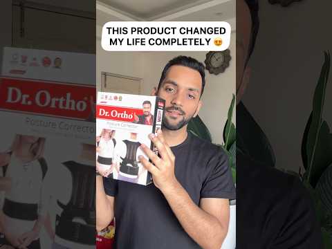 I tried Posture Corrector for 30 Days & this Happened😱#badposture #mensgrooming #ashortaday #shorts