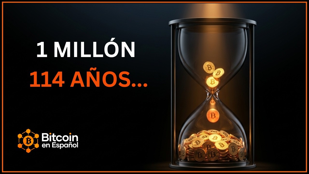 El último millón de Bitcoin tardará más de 100 años en existir!