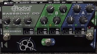 Video thumbnail for Radial Tonebone Bassbone OD Bass Preamp and Overdrive Pedal Demo by POLAR - Music & Pro Audio