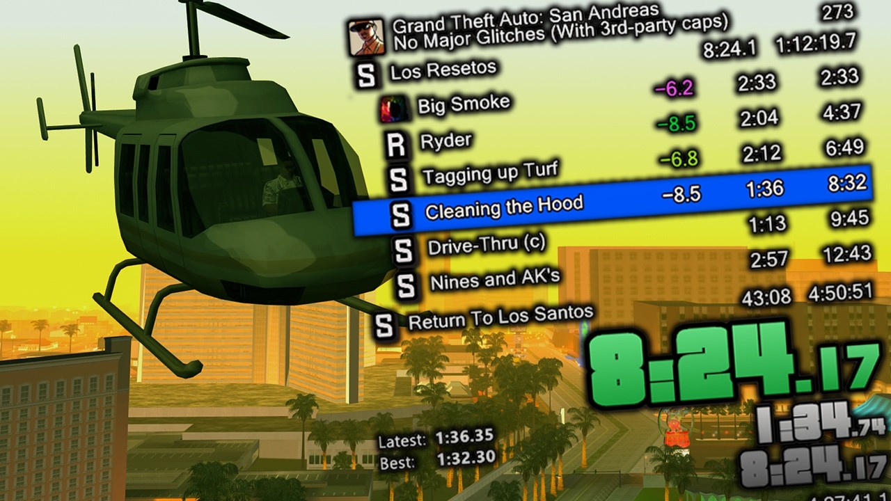 🔴 День 5/30 - Спидран GTA:SA в категории No Major Glitches