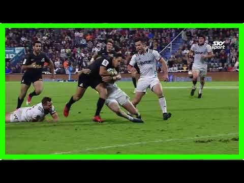 Jaguares v Crusaders Rd.8 2018 Super rugby video highlights