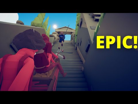 WHEELBARROW Climbing Stairs VS Every Unit 1/2 - TABS