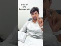 Order 37 CPC SUMMARY SUIT Recovery Of Money Law CPC Civilsuit Court Courtcases Supremecourt