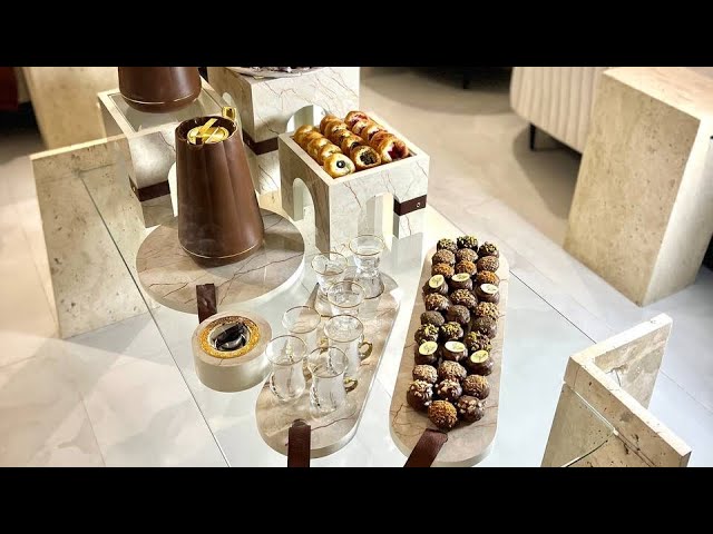 طقم ضيافه 7 قطع