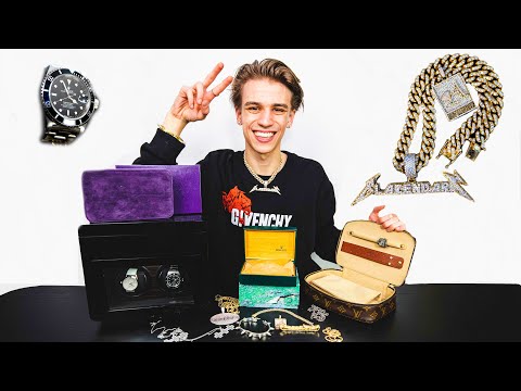 Blazendary Shows off His Insane Jewelry Collection | Diamonds, Gold, Watches & Chains