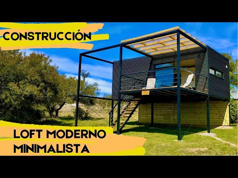 Loft moderno y minimalista - construcción en seco