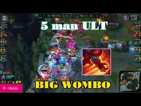 2017 Worlds best WOMBO COMBO | TSM Hauntzer Gnar 5 man Ult | TSM vs FW highlights