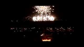 preview picture of video 'Watch WDW Epcot's Illuminations Show from Hilton Lake Buena Vista Hotel Room #1065 Window'