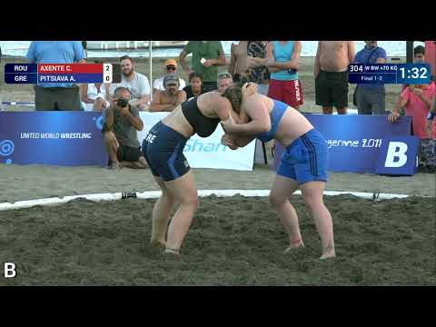 GOLD Women's BW - +70 kg: C. AXENTE (ROU) v. A. PITSIAVA (GRE)