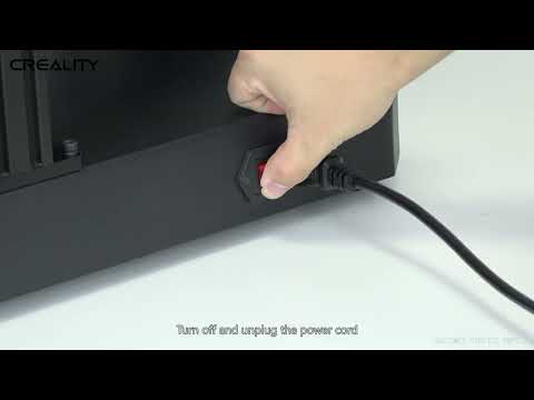 Service tutorial Ender - 7 extrusion rebound check