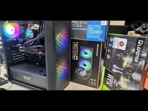 i7 13700 intel 13th Pc Build MSI PRO B760M P DDR4 RTX 3060 Ti Hurricane 8GB GDDR6 | Tech Land