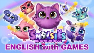 Smolsies ALL Eggs Hatched | Learn Pets' Names in English