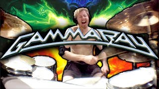 Rise (by Gamma Ray) Drum Jam w/ ARM &amp; LEG WEIGHTS