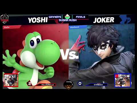 Sugar Rush Smash Tourney - Winners Finals - VF|Starbuck Vs YellowRello