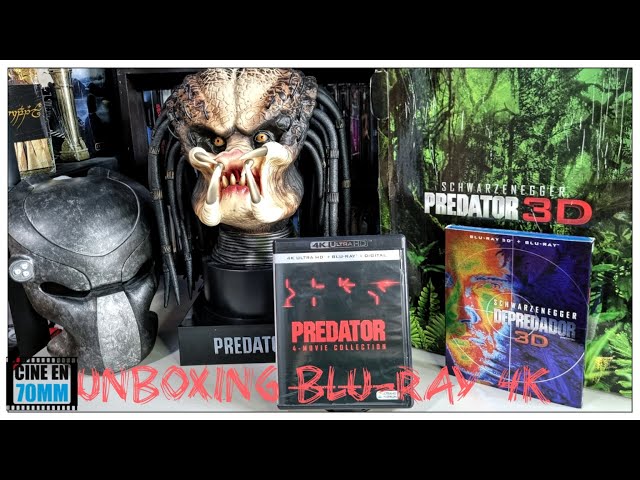 Vídeo relacionado con Predator Colección 4 Peliculas (Blu-ray): Depredador 1, Depredador 2, Predators, Predator