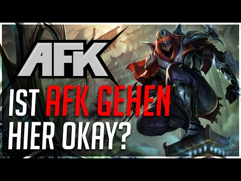 Ist AFK gehen hier okay im Ranked? Community Frage [League of Legends Deutsch / German]