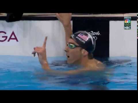 Michael Phelps has one last message for Chad le clos