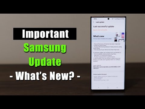 New Important Samsung Update For Samsung Phones - What's New? (One UI 4.0, 3.1, 3.0, etc)