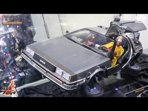 Mô hình 3D DIY HOTTOYS Back to the Future II Cỗ Máy Thời Gian DeLorean MMS636